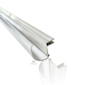 Aluminium Dachrinne für Gewächshaus (10 mm)