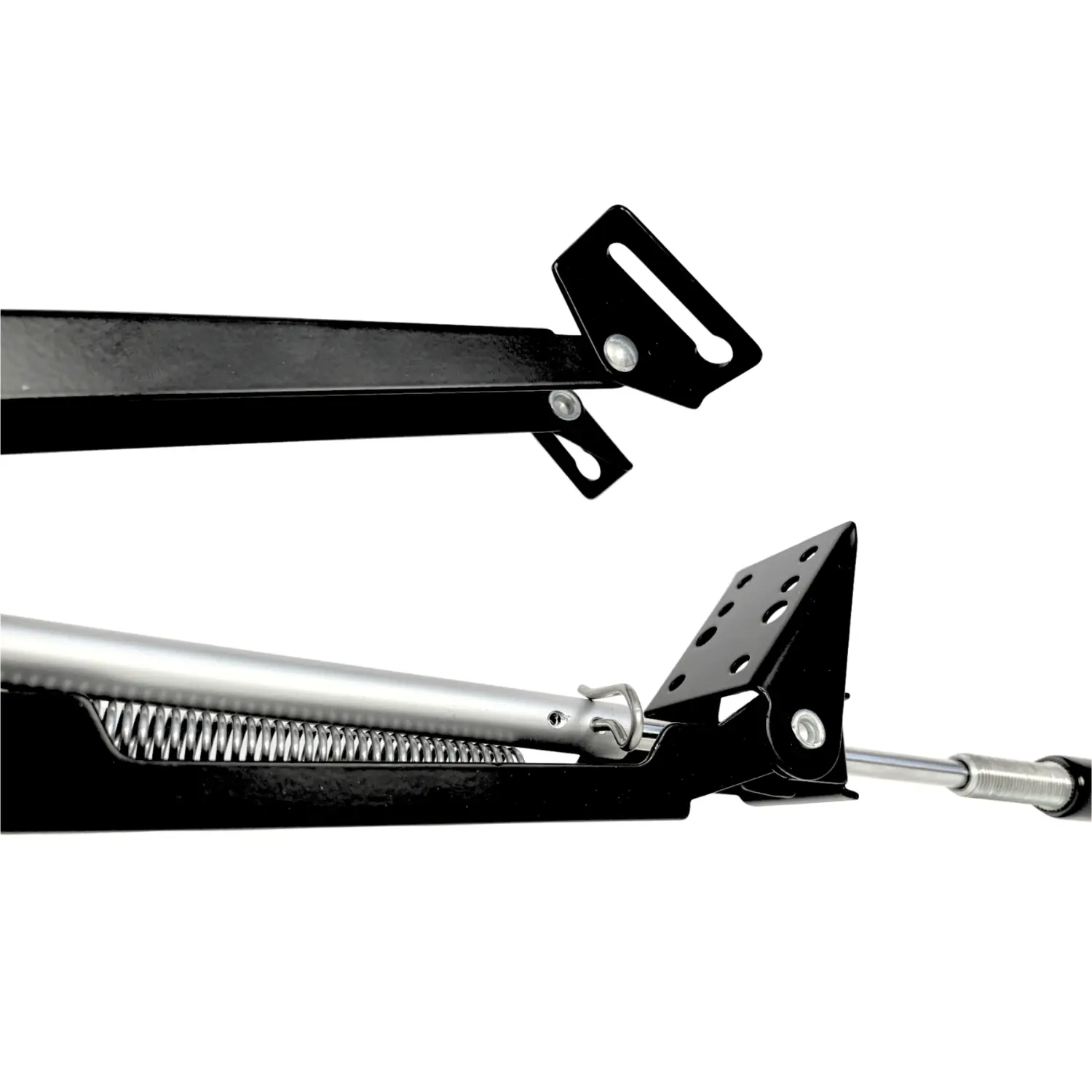 Nærbilde av detalj på automatisk vindusåpner Venta til drivhus