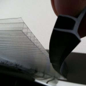 Gummidichtung Für 4 mm und 6 mm Polycarbonatplatten