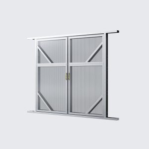 Doppeltür für Gewächshaus MAKAN Klassiker (182 x 170 cm)