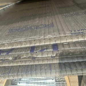 16mm Kanal Polycarbonat Reste - Polygal - Bronze (0,8 m x 2,4 m x 2 Stück)