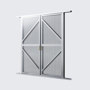 Doppeltür für Gewächshaus MAKAN (182 x 210 cm)