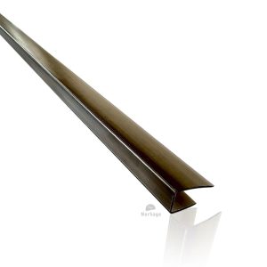 U Profil Kunststoff - Bronze (6-16mm)