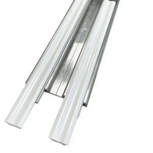 Aluminium Klemmprofil für Kunststofffolie – Doppelt