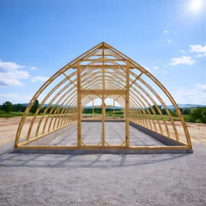 Gewächshausrahmen Holz 700 (70-280m²)