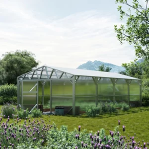 Sturmsicheres Gewächshaus Makan Klassisk (16-120m²)