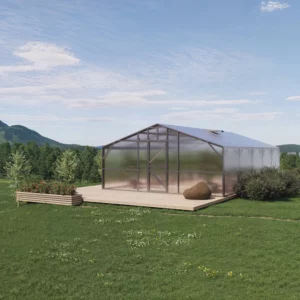 Sturmsicheres Gewächshaus Makan 600 (36-120m²)