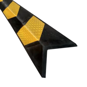 Gummi Eckenschutz 100×100×1000 mm – Schwarz