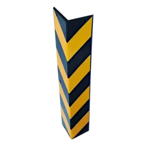 Eckenschutz 100×100×810 mm, PVC – Schwarz