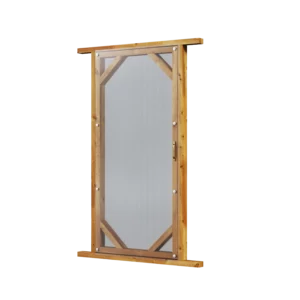 Hintertür für Gewächshaus Holz 300