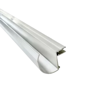 Aluminium Dachrinne für Gewächshäuser - grau (4.2m)