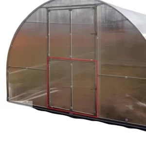 Hintertür unten für Gewächshaus Tunnel 300