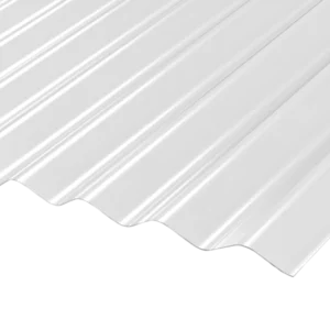 Polycarbonat Wellplatten LightPIÙ ONDA 76/18 Klar - UV-Schutz 1265 mm