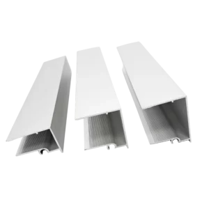 Aluminium U-Profil - eloxiert, silber (16mm)
