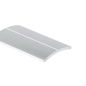 Aluminiumleiste konvex - eloxiert, silber