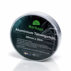 Alu Klebeband für Isolierung (25mm - 75mm) - 38 mm, 25 m
