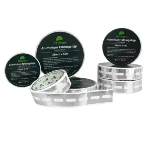 Aluminium Klebeband für Doppelstegplatten (25mm - 60mm) - 25 mm, 25 m