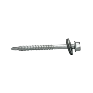 Selbstbohrende Schrauben Edelstahl mit Dichtung – Hex 5,5 x 70 mm (100 Stk.)
