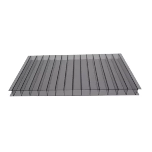 Hohlkammerplatte 10 mm Anthrazit – Arla UV-Schutz 1700 g/m²