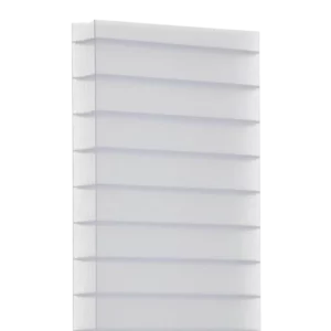 Stegplatten 20 mm Opal – Arla UV-Schutz 2800 g/m² (nach Maß)