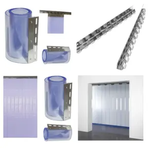PVC Lamellenvorhang System